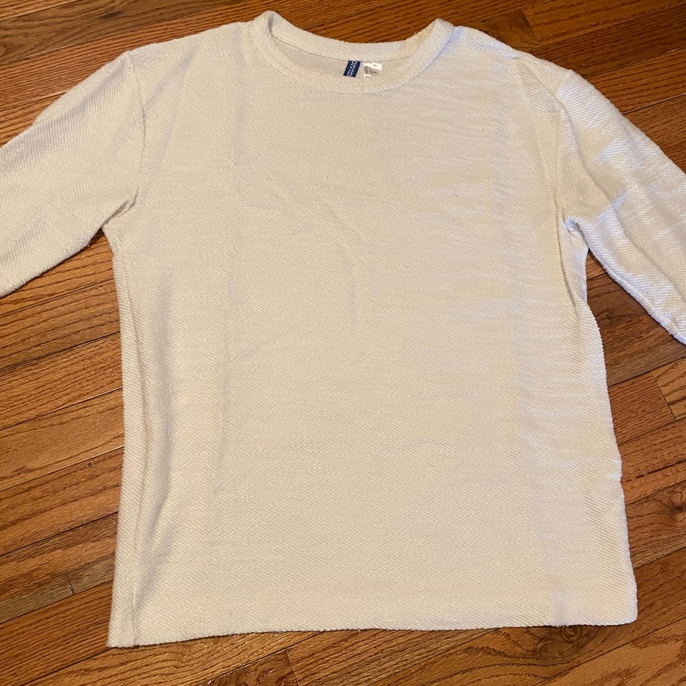 H&M thermal knit sweater